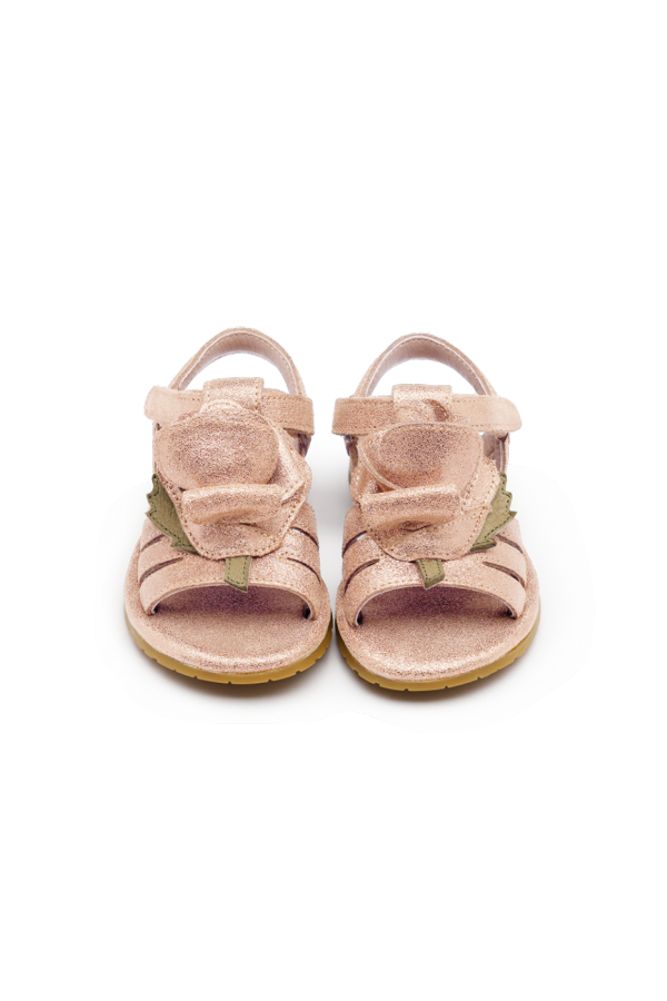 Donsje Tiyola Sandals - Powder Metallic Leather