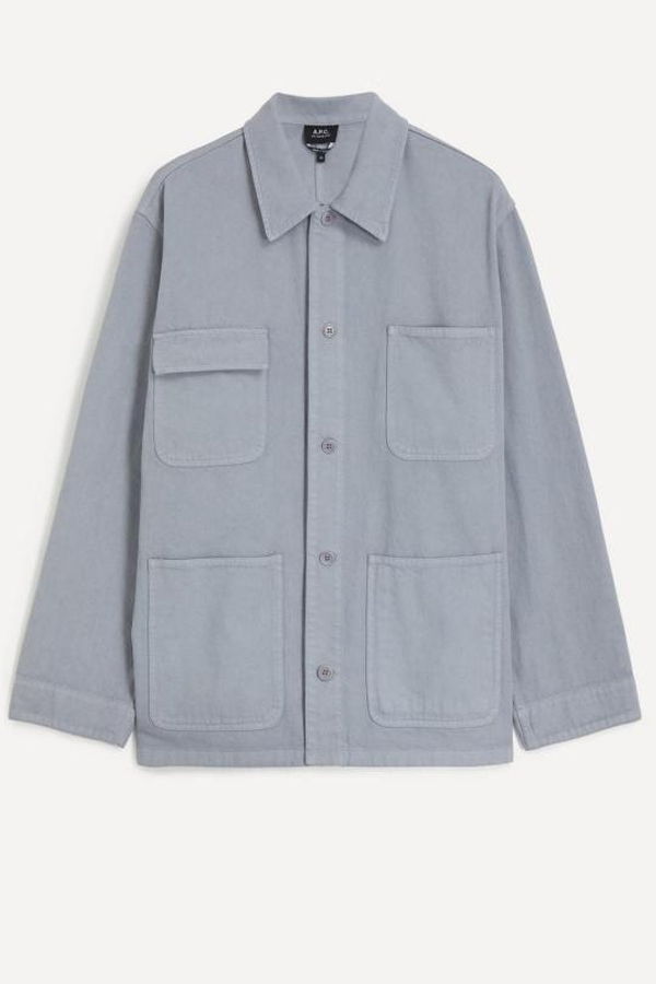 A.P.C. COGZVH32002IAC Jacket - Blu Grise