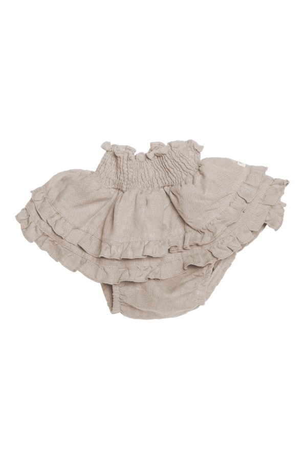 Donsje Vaibi Linen Bloomers - Soft Taupe