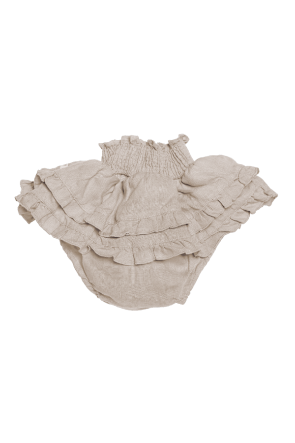Donsje Vaibi Linen Bloomers - Soft Taupe
