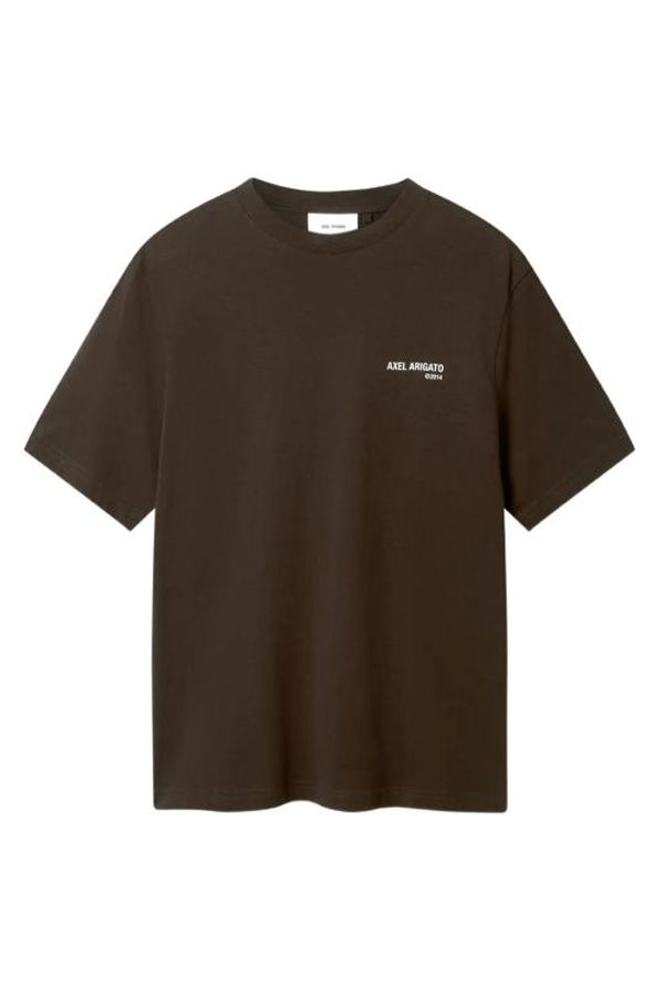 Axel Arigato Short Sleeve T-Shirt - Dark Brown