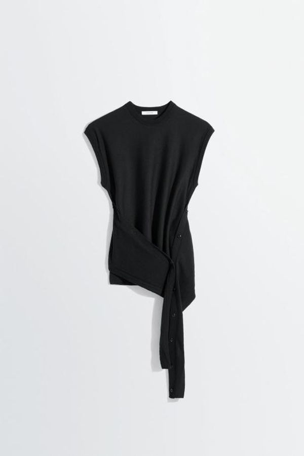 Lemaire PO0002LK087999 Top - Black