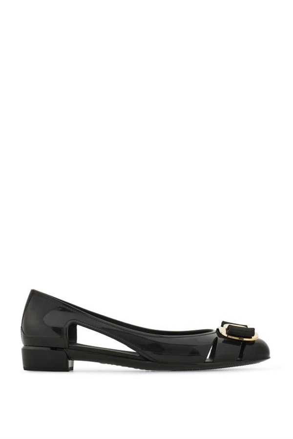 Ferragamo Flat Shoes - Black