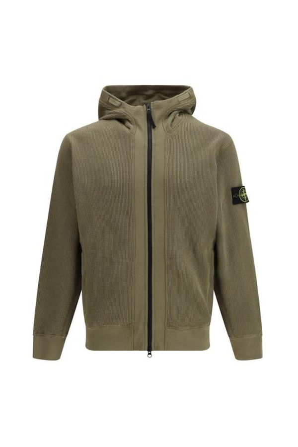 Stone Island Hoodie - Military Green