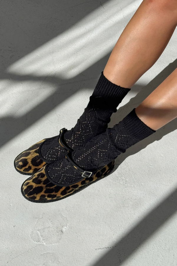 Le Bon Shoppe Modal Eyelet Socks
