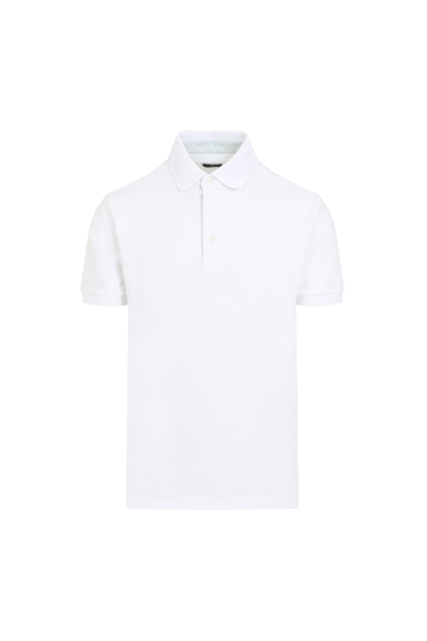 Etro Roma Printed Details Polo Shirt