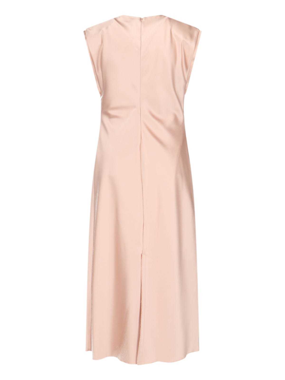 Ami Alexandre Mattiussi Midi Dress - Pink - Image 2 of 5