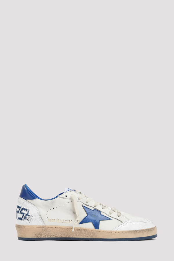 Golden Goose Ball Star Sneakers - White Bluette
