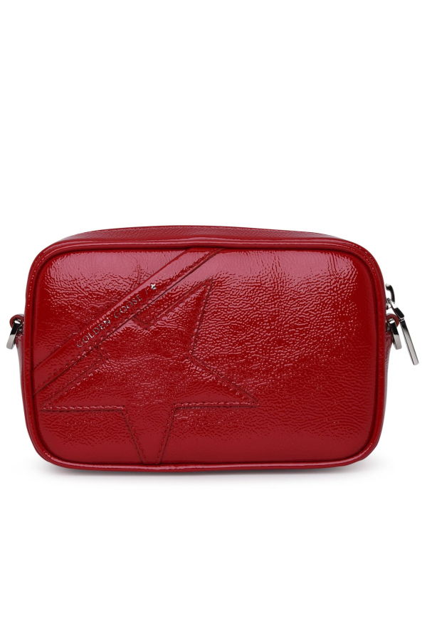 Golden Goose Leather Mini Star Purse Shoulder Bag - Ruby Red