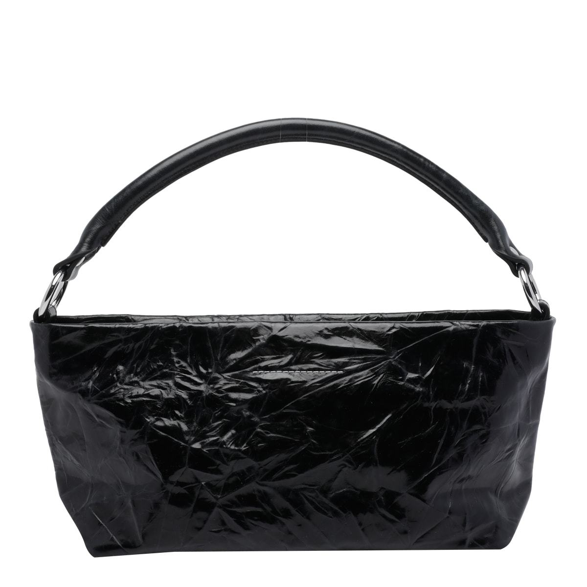 MM6 Maison Margiela New Hobo Bag - Black - Image 3 of 4