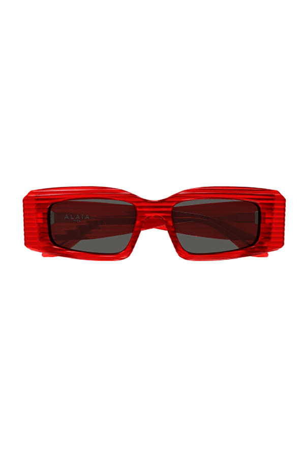 Alaia AA0078S Sunglasses - Red Red Grey