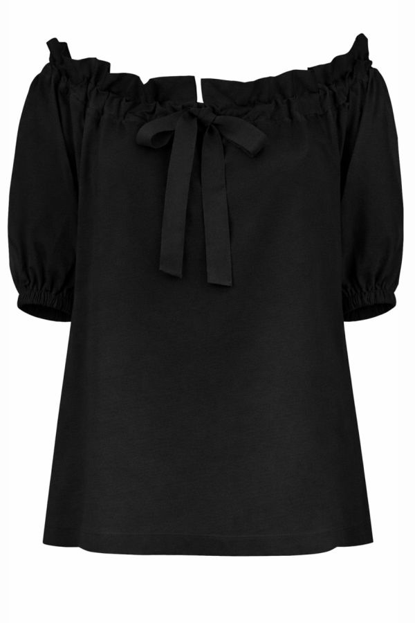 Patou Top Volume Top - Black