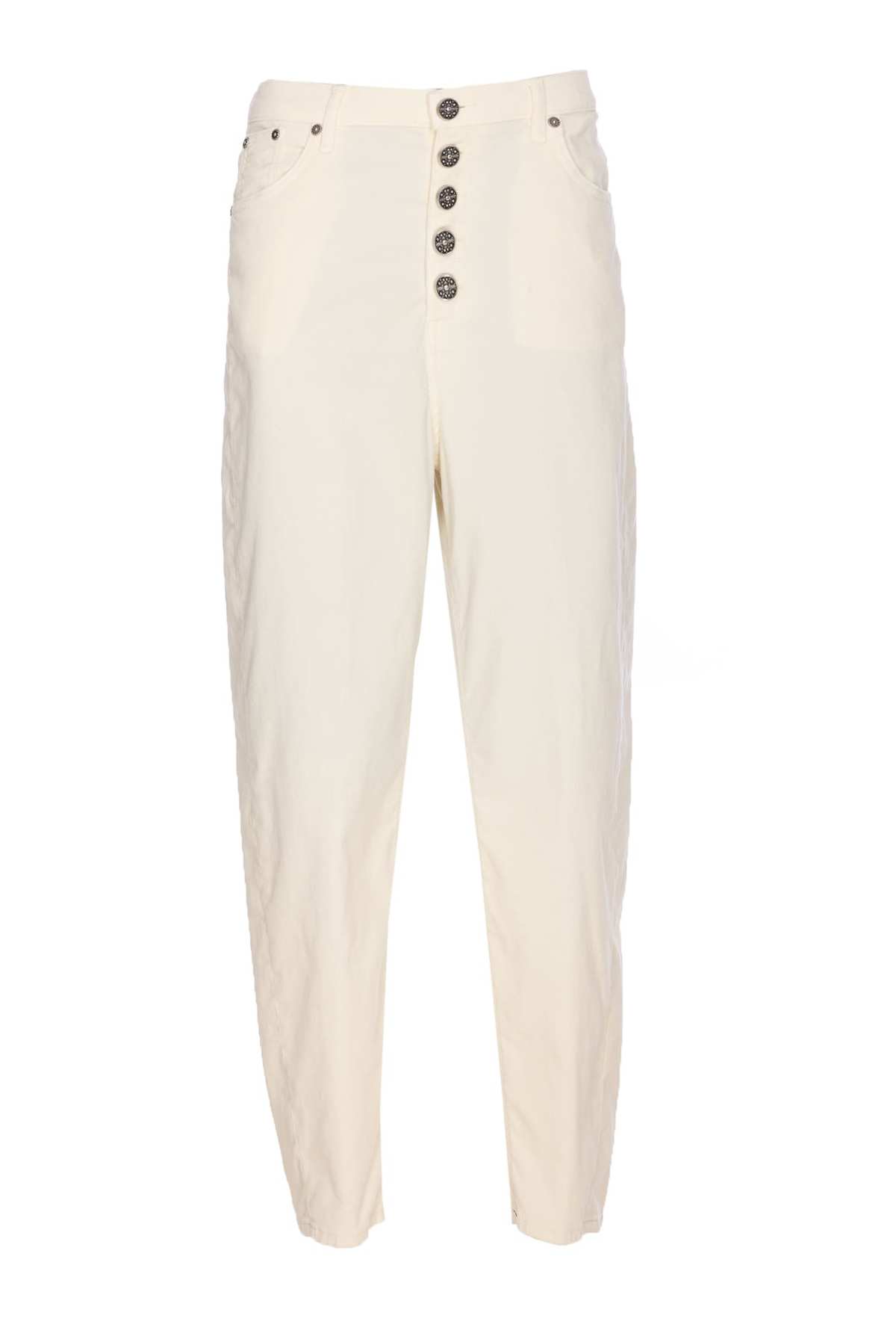 Dondup Bessie Loose Jeans - White - Image 1 of 4