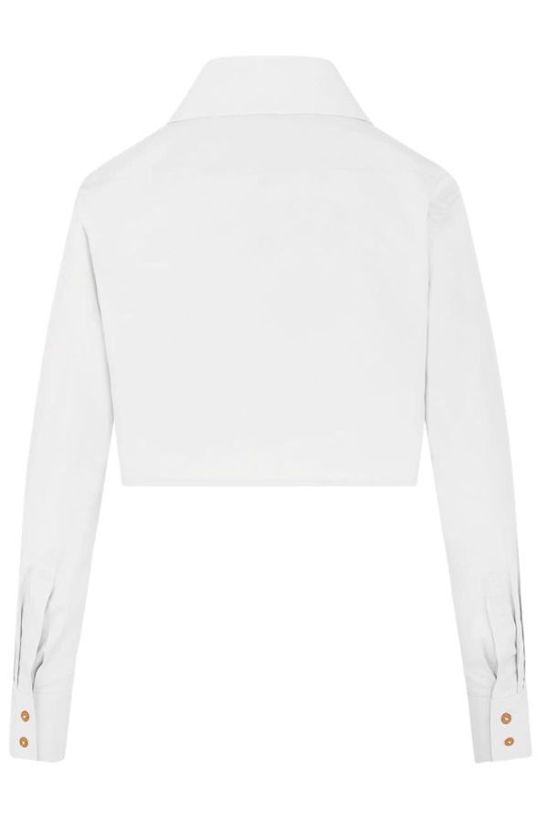 Vivienne Westwood Cut Off Heart Shirt - White