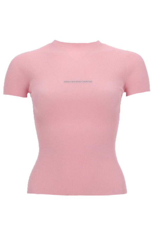 ALEXANDER WANG Logo Top - Pink