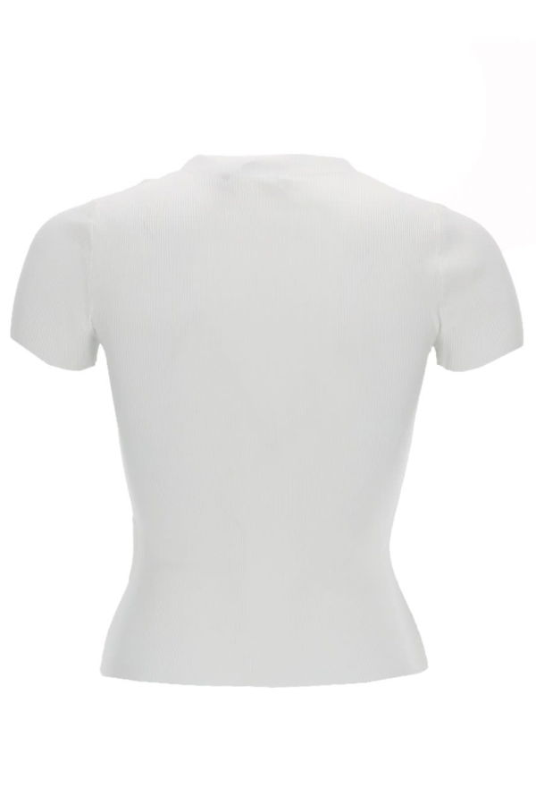 ALEXANDER WANG Tops With Logo Top - White