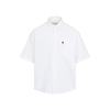 Ami Alexandre Mattiussi Boxy Short Sleeve Shirt - Blanc Naturel - Thumbnail 2