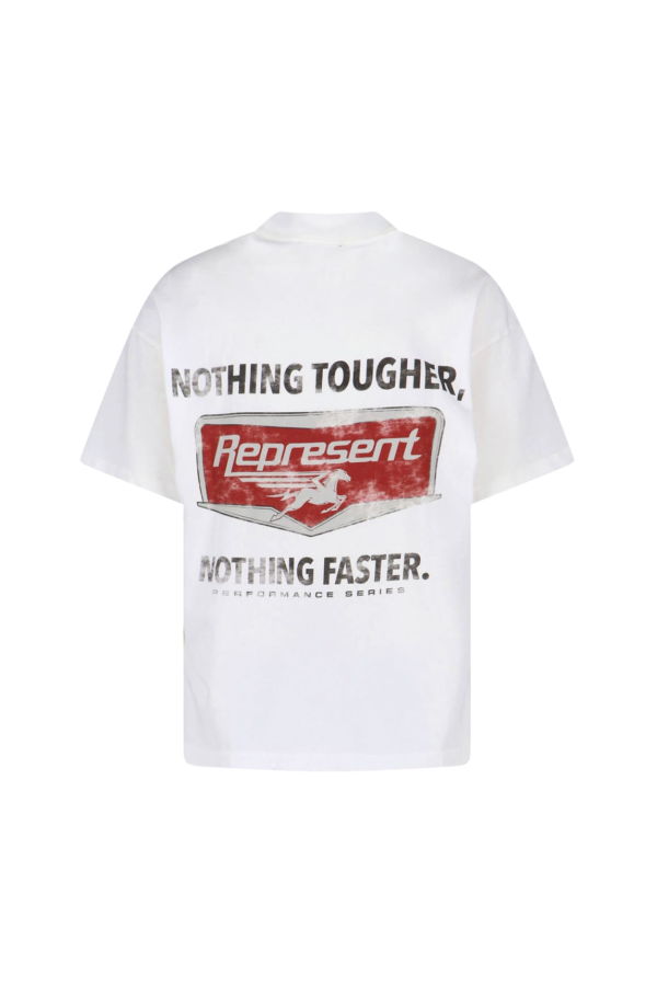 Represent Nothing Faster T-Shirt - White