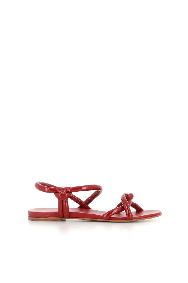 Del Carlo 12107 Sandals - Red