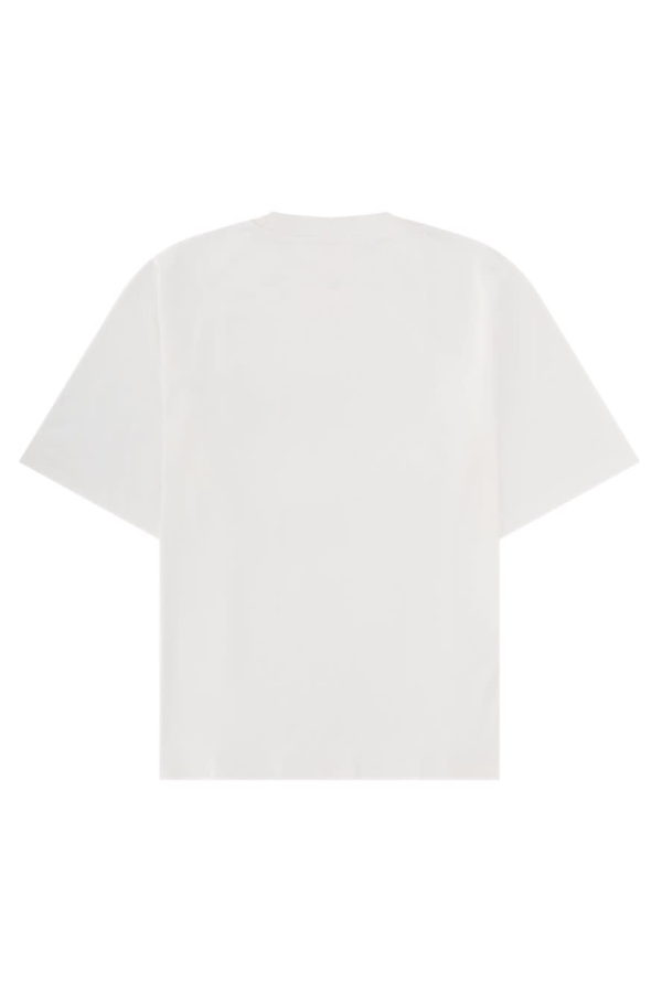 Off-White T-Shirt With Logo T-Shirt - White