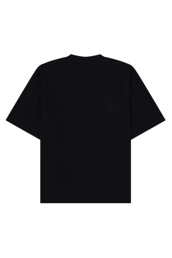 Off-White T-shirt With Logo Tee - Black