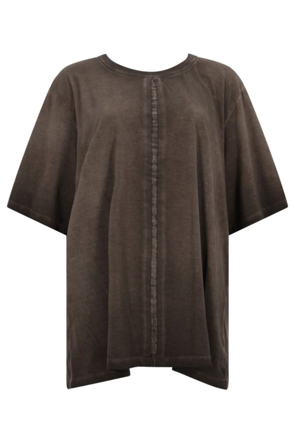 Uma Wang Overdyed T-Shirt - Brown