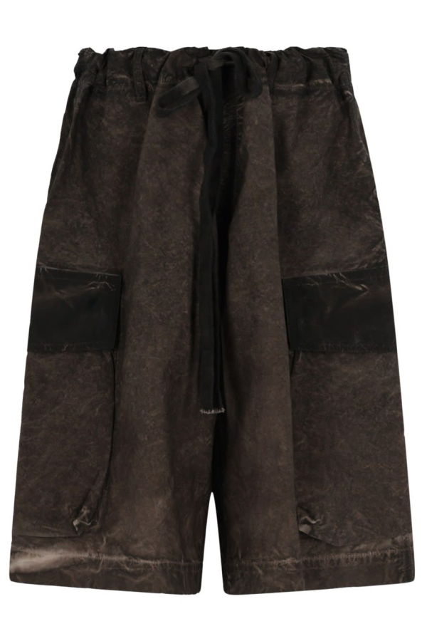 Uma Wang Panther Shorts - Brown
