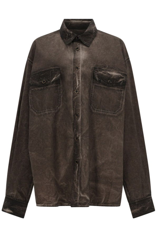 Uma Wang Tavis Shirt - Brown
