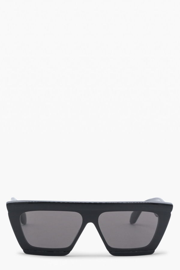Alaia Black Acetate Sunglasses - Black/Grey