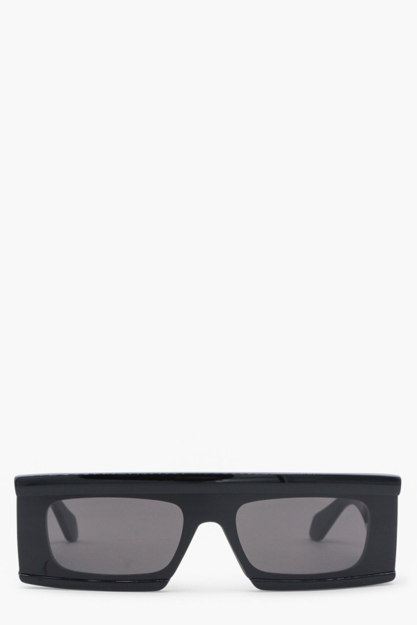Alaia Rectangular Sunglasses - Black/Grey