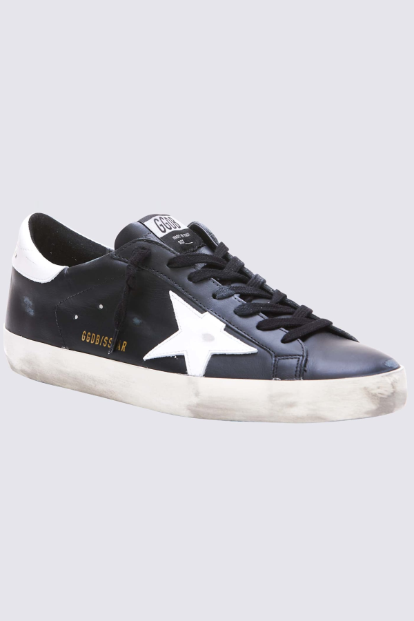 Golden Goose Superstar Sneakers - Black