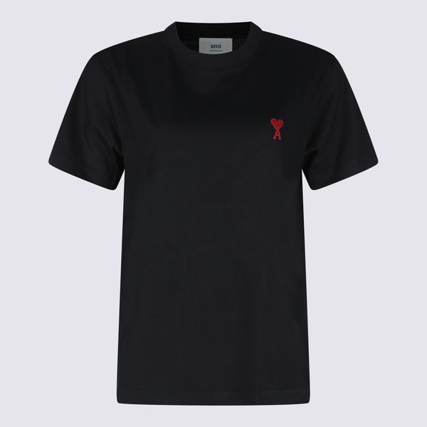 Ami Alexandre Mattiussi Cotton T-Shirt - Black