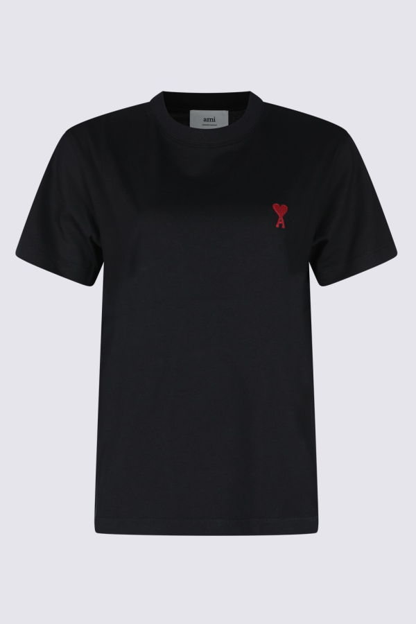 Ami Alexandre Mattiussi Cotton T-Shirt - Black