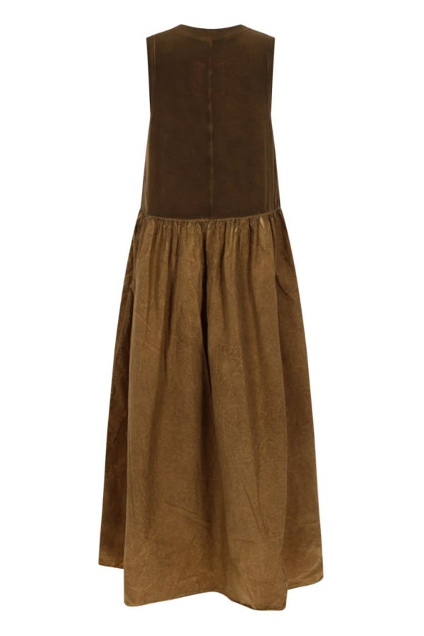 Uma Wang Duma Midi Dress - Beige