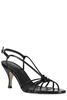 aeydē Solange Patent Calf Leather Sandal - Black - Thumbnail 2