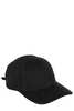 C.P. Company Gabardine Contrast Cap Hat - Black - Thumbnail 1