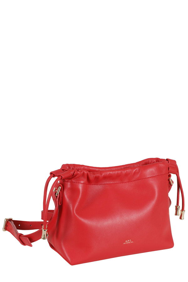A.P.C. Sac Ninon Mini Shoulder Bag - Gaa Red