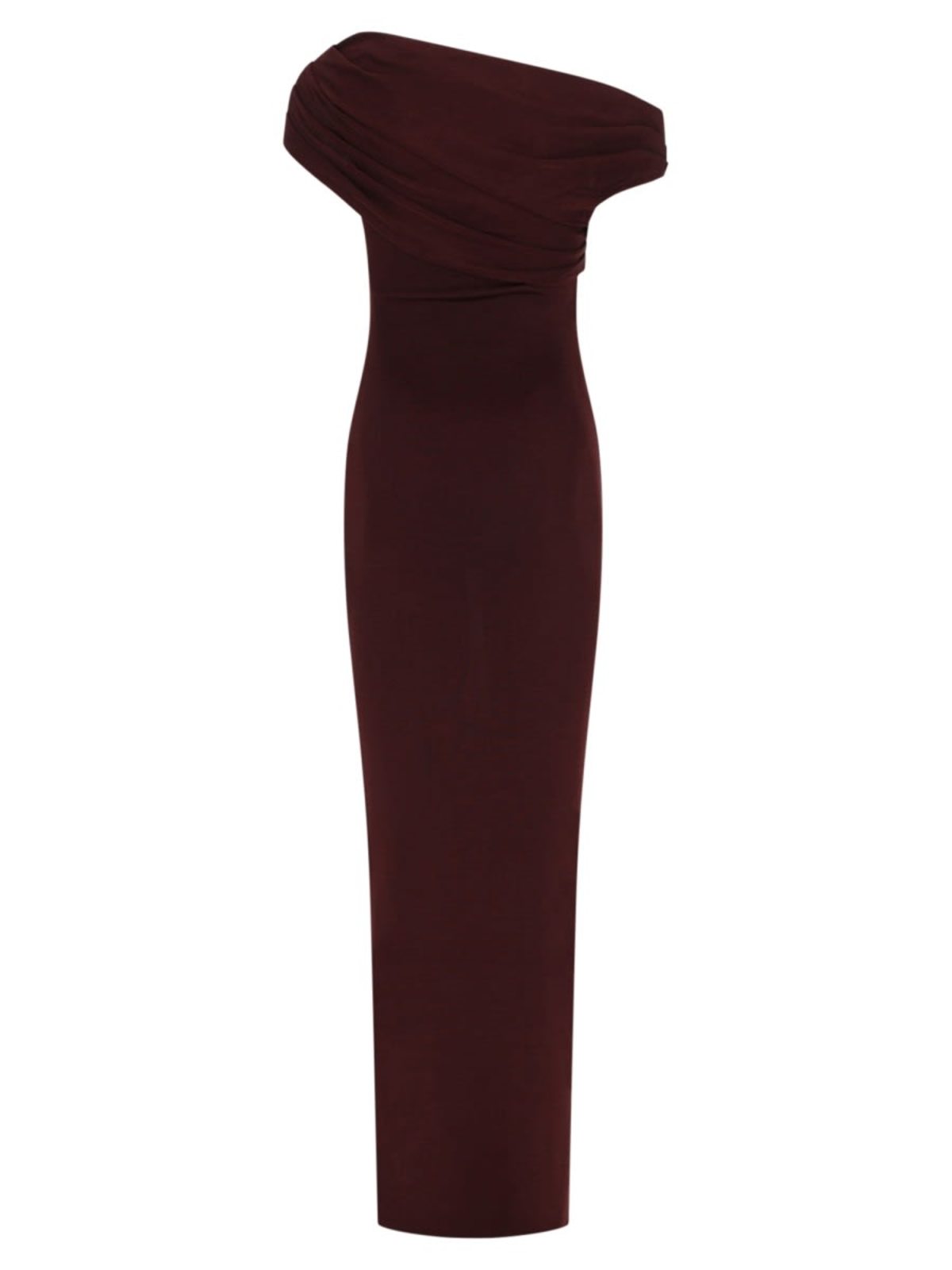 Self-Portrait Long Draped Dress - Brown - Image 2 of 2