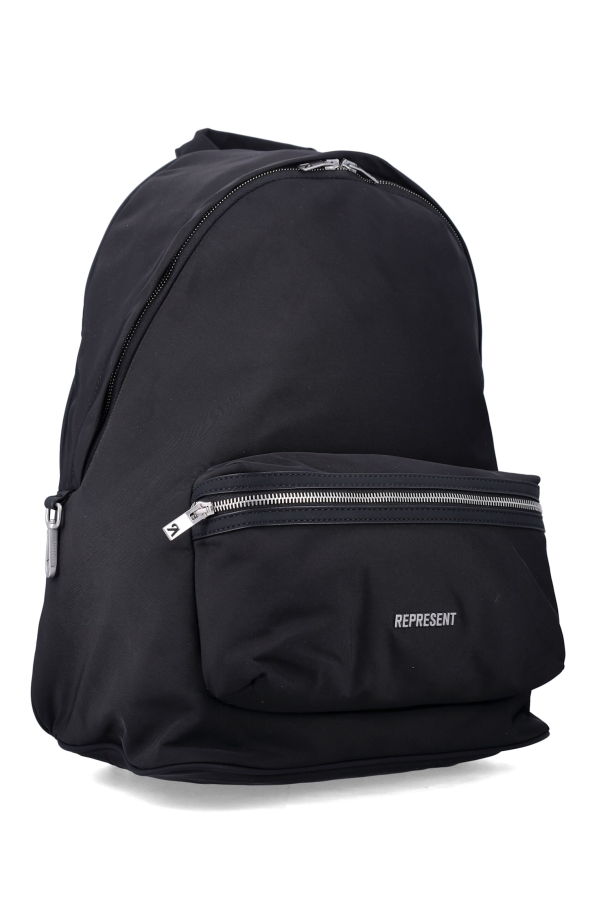 Represent Nylon Backpack - Black