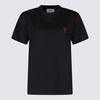 Ami Alexandre Mattiussi T-Shirt - Black - Thumbnail 1