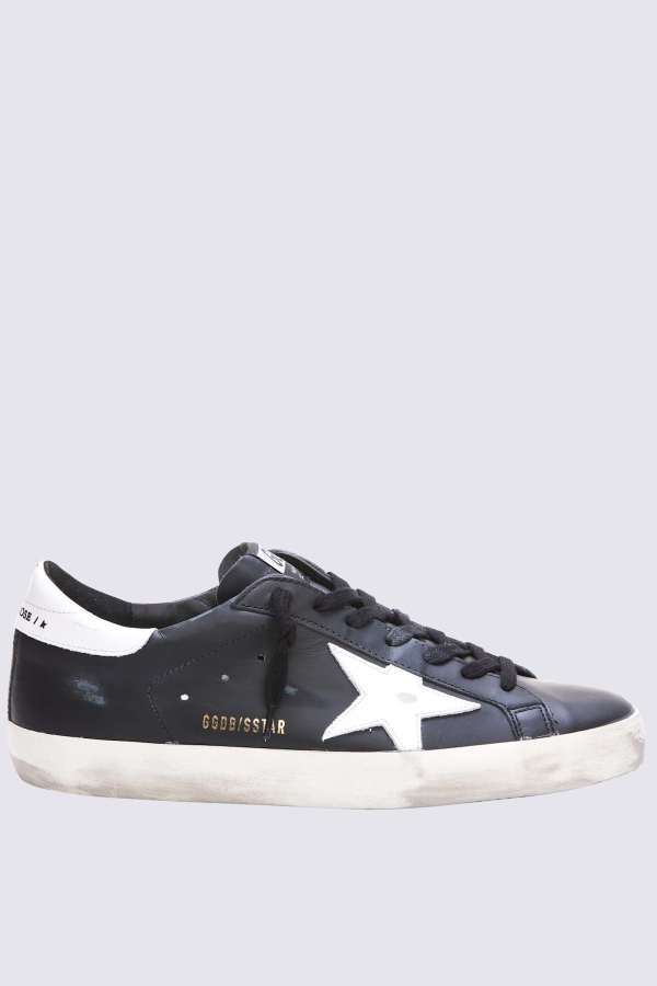 Golden Goose Super-Star Sneakers - Black