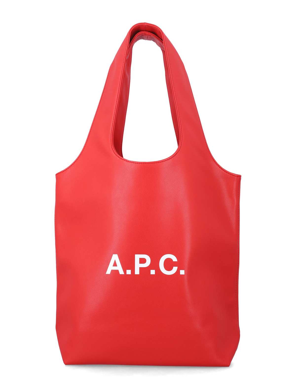 A.P.C. Ninon Small Faux Leather Tote - Black - Image 1 of 3