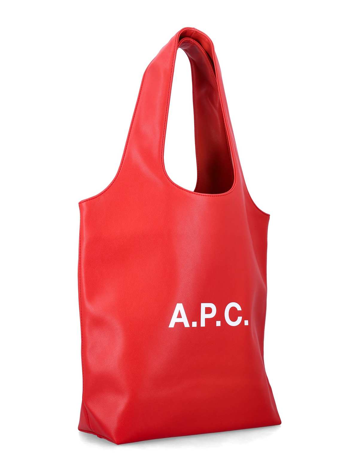 A.P.C. Ninon Small Faux Leather Tote - Black - Image 2 of 3