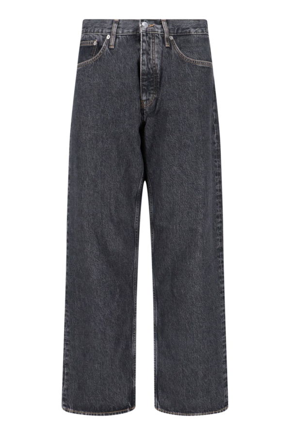 Sunflower Wide Twist Jeans - Black