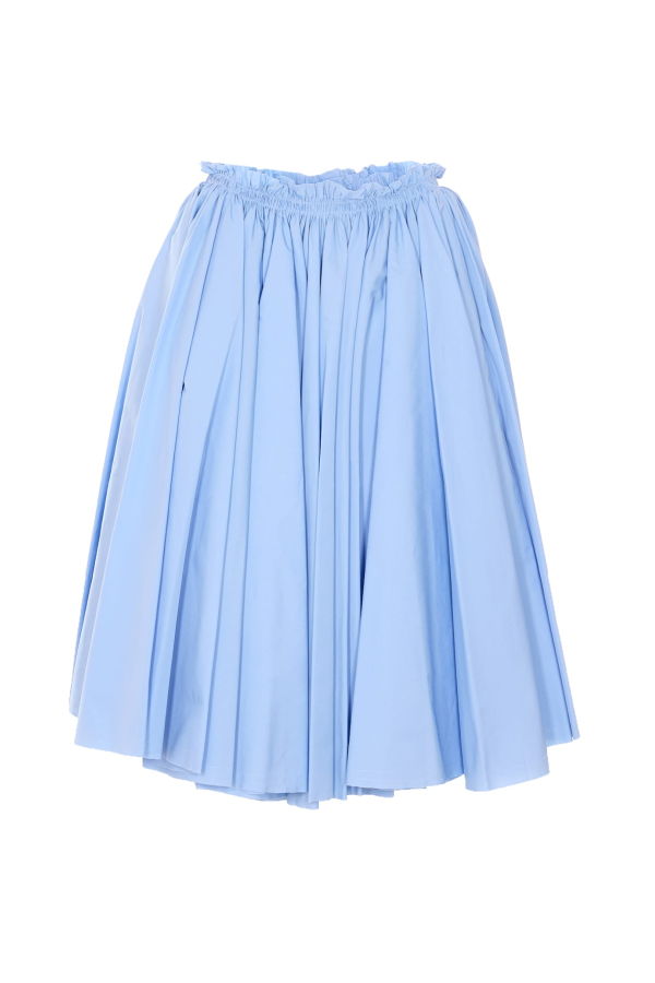 Ami Alexandre Mattiussi Midi Corolla Skirt - Blue