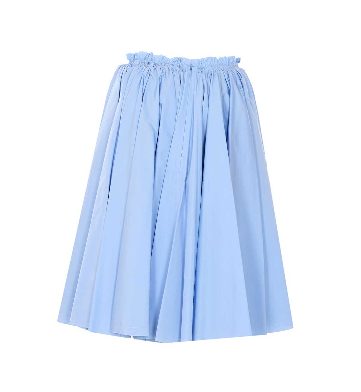 Ami Alexandre Mattiussi Midi Corolla Skirt - Blue - Image 2 of 4