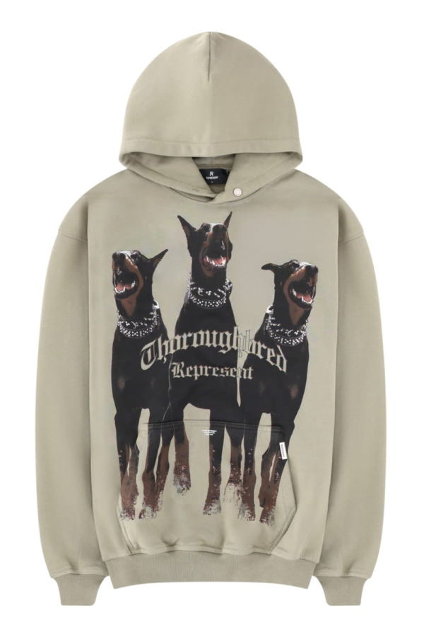 Represent Thoroughbred Hoodie - Green