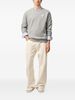 Ami Alexandre Mattiussi Ami De Coeur Cotton Sweatshirt - Gray - Thumbnail 3