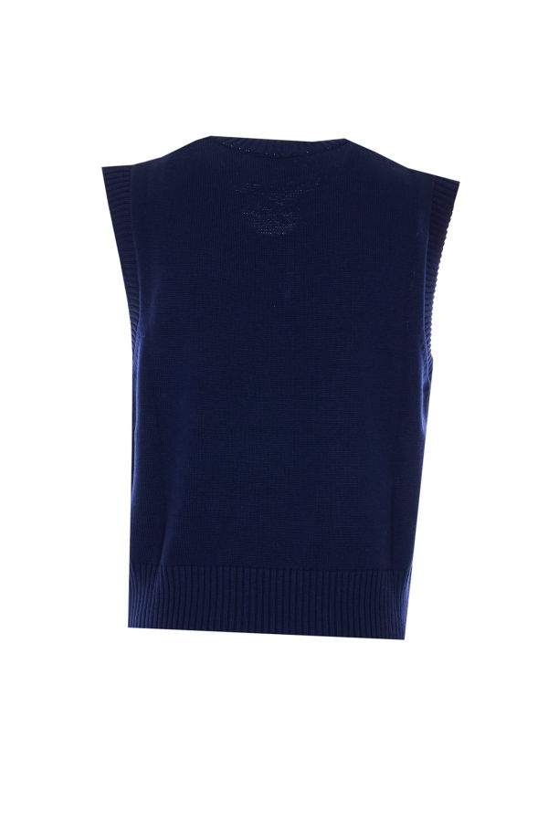 Ami Alexandre Mattiussi Logo Vest - Blue