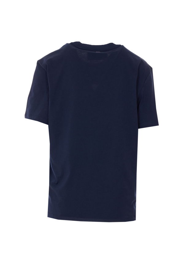 Ami Alexandre Mattiussi Ami De Coeur Logo T-Shirt - Blue